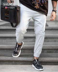 اسلش کتان بنگال تمام کِش طوسی